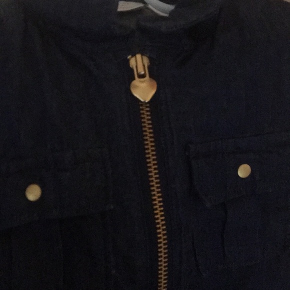 Denim Front Zipper Dress - Picture 3 of 3